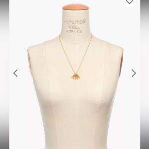 Madewell fallen petals necklace brand new